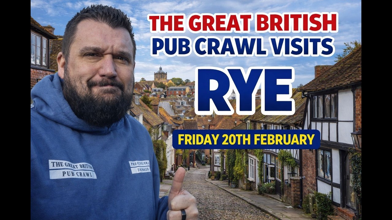 A Mega Pub Crawl Around The Beautiful Town Of Rye (Sponsored By The Great Pub Guide)