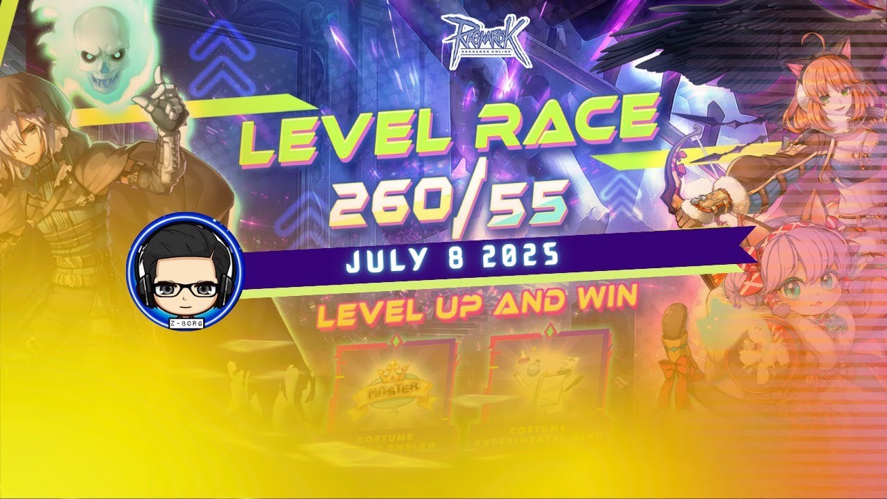 Ragnarok Online Race to level 260 / 55 (IRO Freya)