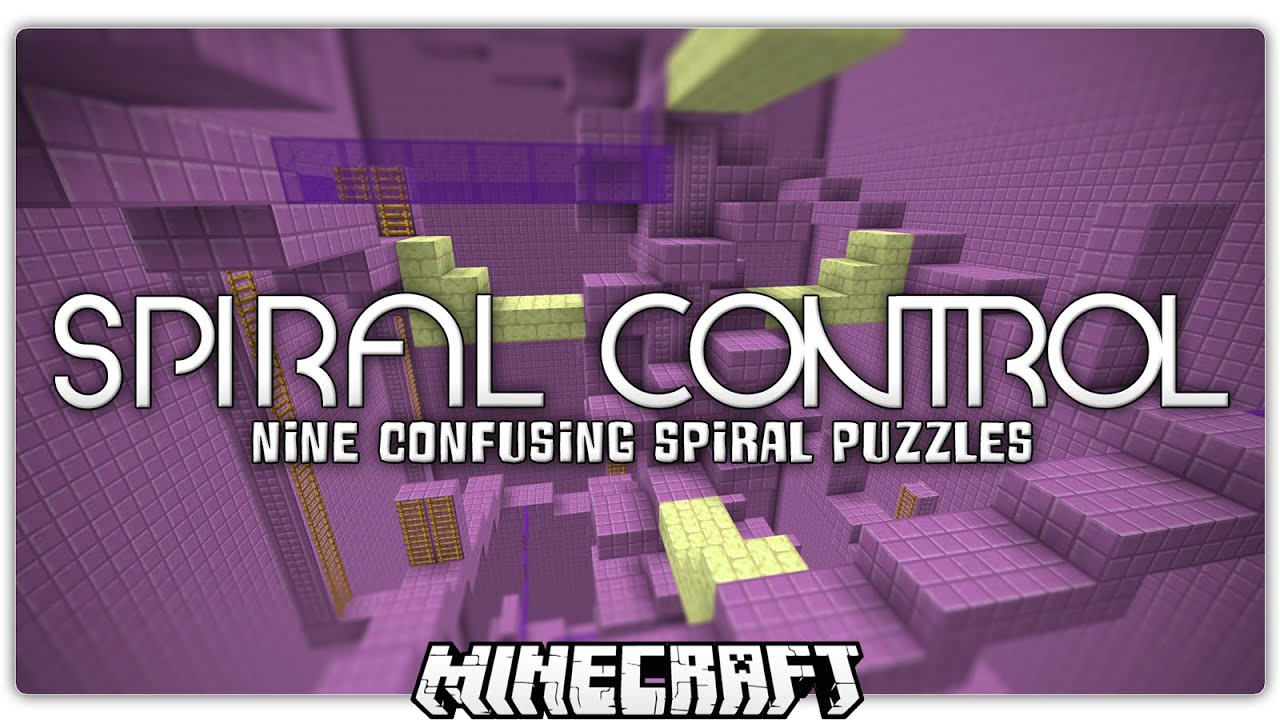 Minecraft | 9 Confusing Spiral Puzzles!