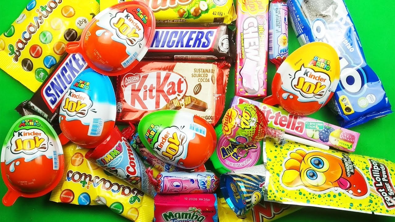 New Candy Collection Unboxing 🍫 Ultra Satisfying Wrapper Sounds for Deep Relaxation
