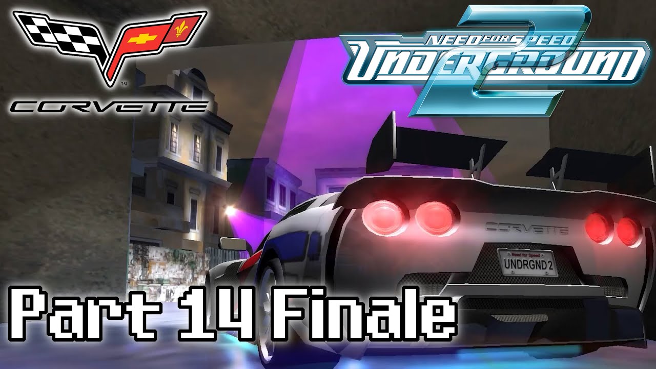 Chevrolet Corvette C6 Z06 in NFS Underground 2! (Part 14 Finale)