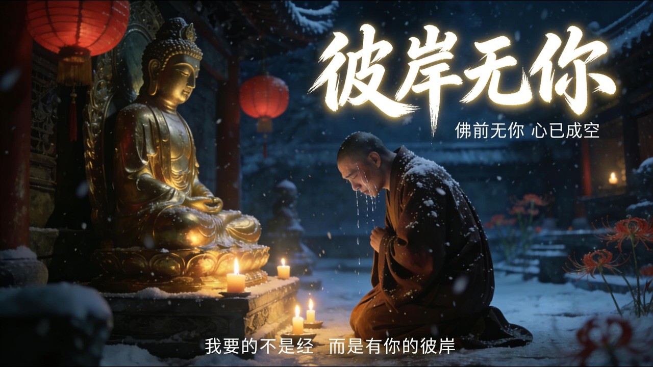 彼岸無你 | 經聲一遍一遍 卻念不回你 | 我要的不是經 而是有你的彼岸