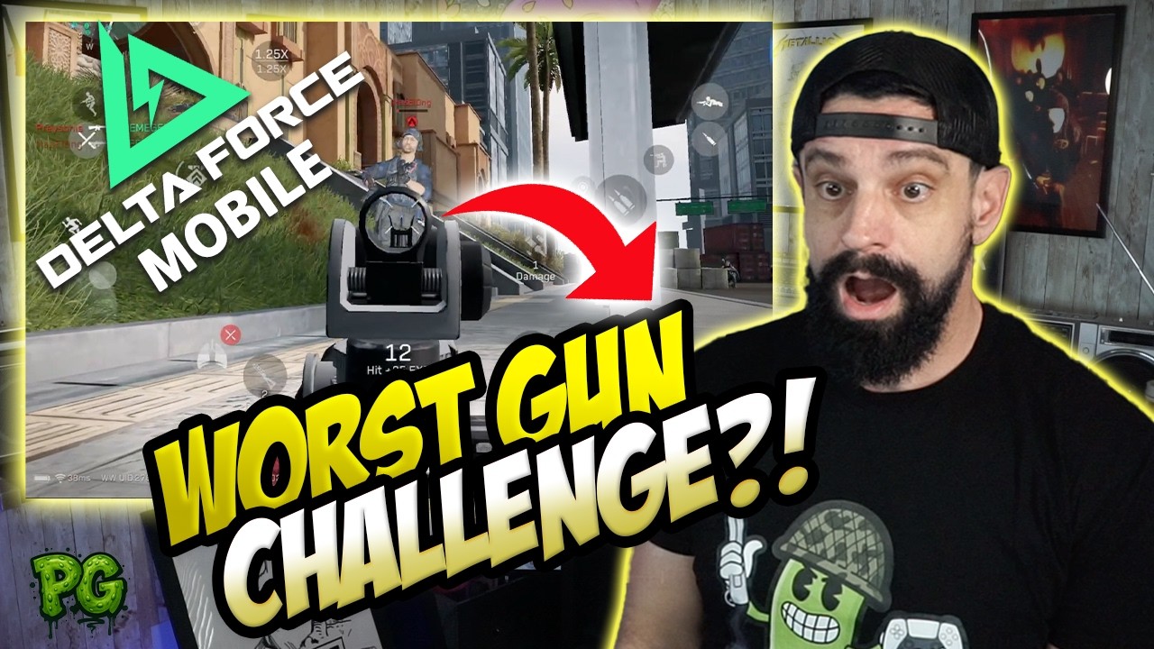 Delta Force Mobile WORST Gun Challenge! Can I win?