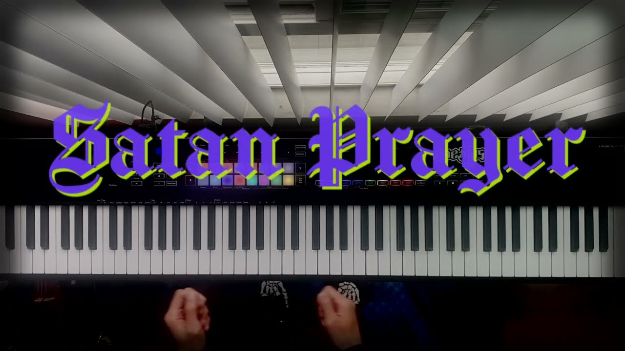 Ghost: Satan Prayer - Keyboard Cover
