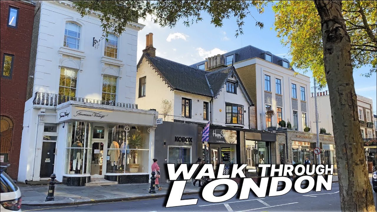 LONDON Walk 🇬🇧 - Exploring Chelsea ✨🌷 from Sloane Square Station - 4K 2020 WALK-THROUGH
