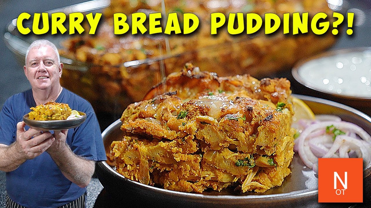 I’ve Never Seen Bread Pudding Done This Way Savoury Curry Bake