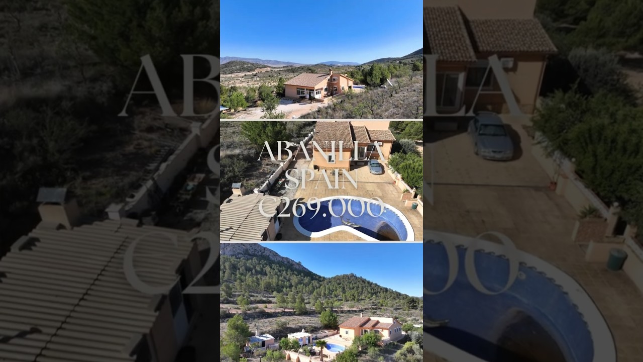 Dream home with pool in Spain for sale!