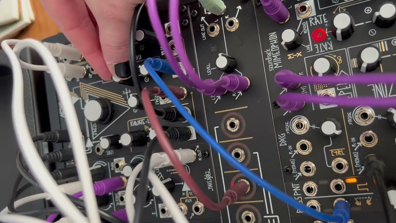 Fist jam with my Make Noise ReSynthesizer. Riffing off a patch from their PINGS video.