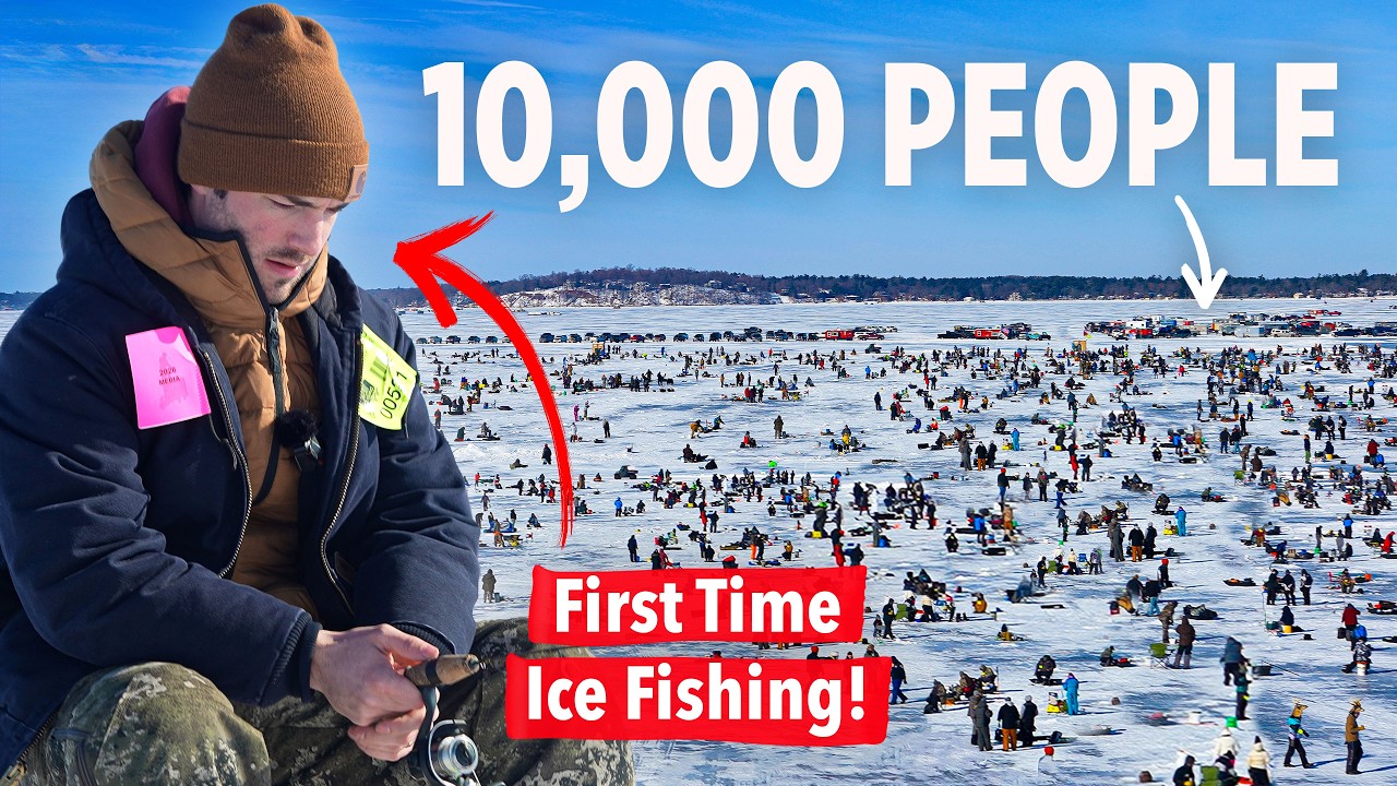 I Competed in The World's Largest Ice Fishing Competition (with no experience)