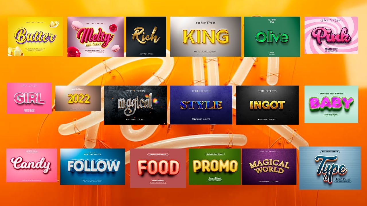 LETRAS 3D  PHOTOSHOP 🔴 GRATIS🔴