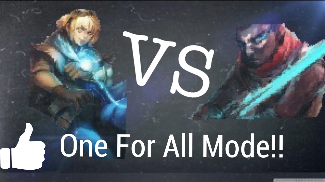League Of Legends Ekko VS Ezreal One For All Model!