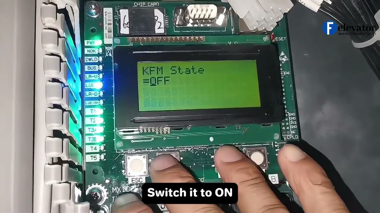 5400 elevator shortcut keys