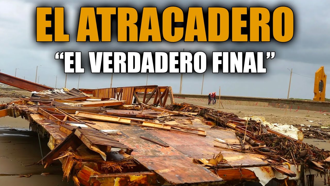 No lo desmantelaron 💔 el mar lo destruyó: El trágico final de El Atracadero 🌊