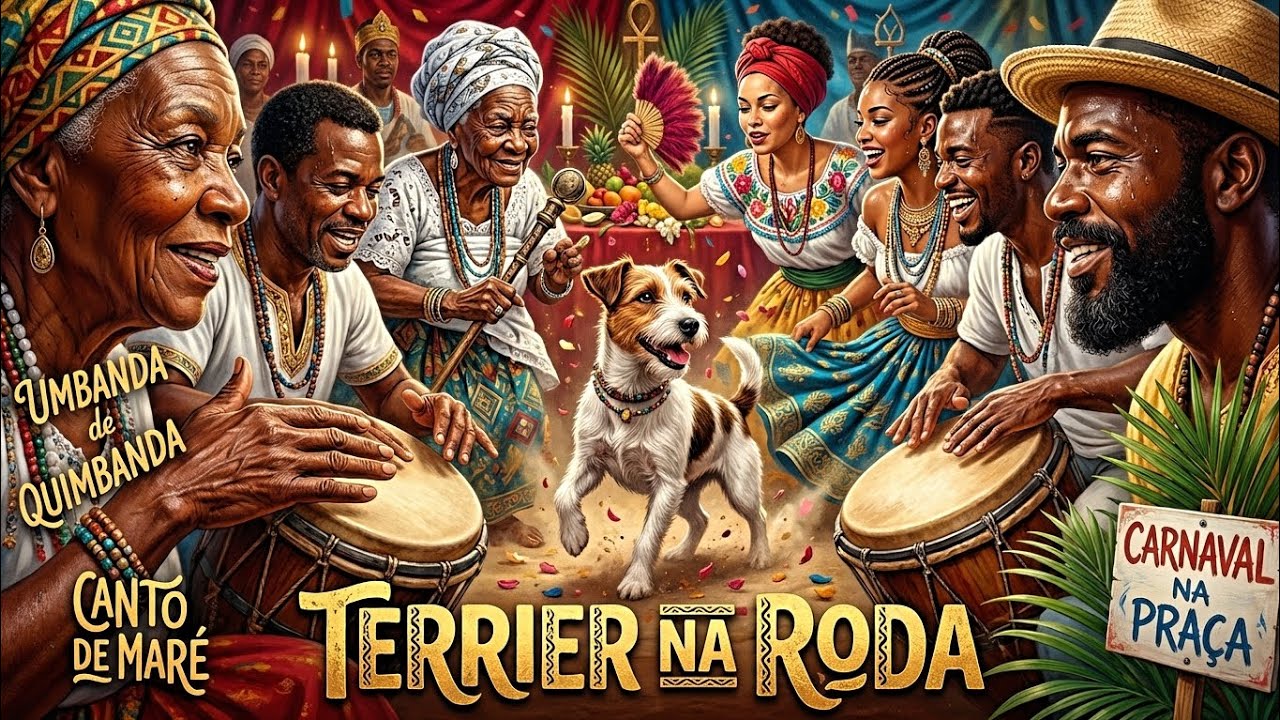 TERRIER NA RODA #TerrierNaRoda#SambaDeRoda#AxéNaPraça#FéQueDança#RodaQueCura#SambaAfro#umbanda 