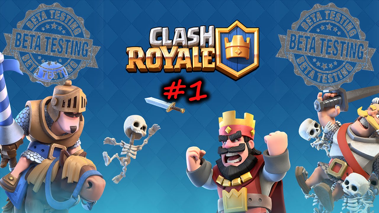 Let's Play Ep. 1: Clash Royale - Beta Testing Android