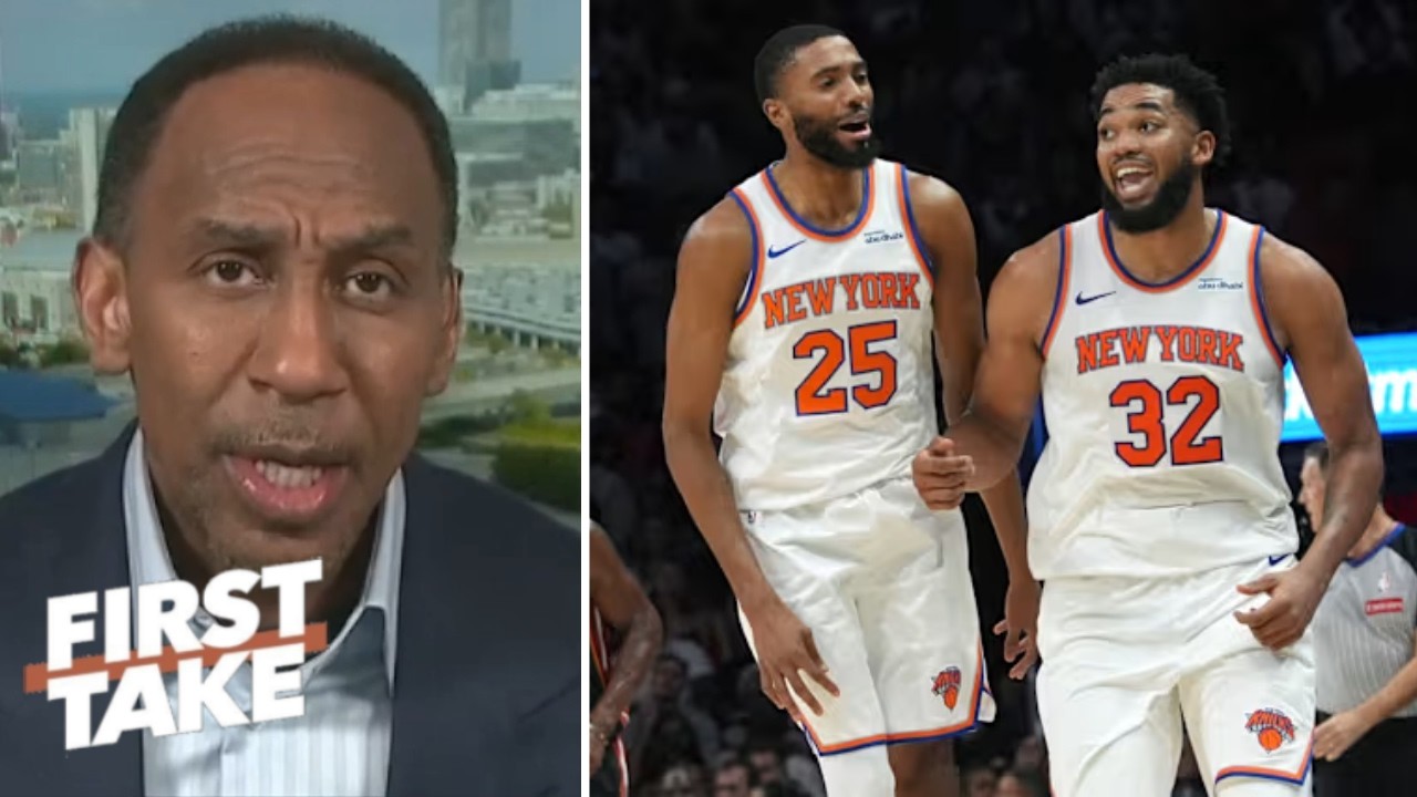 FIRST TAKE | Stephen A. Smith: Jalen Brunson&ndash;KAT era over if Knicks lose to the Hawks this series