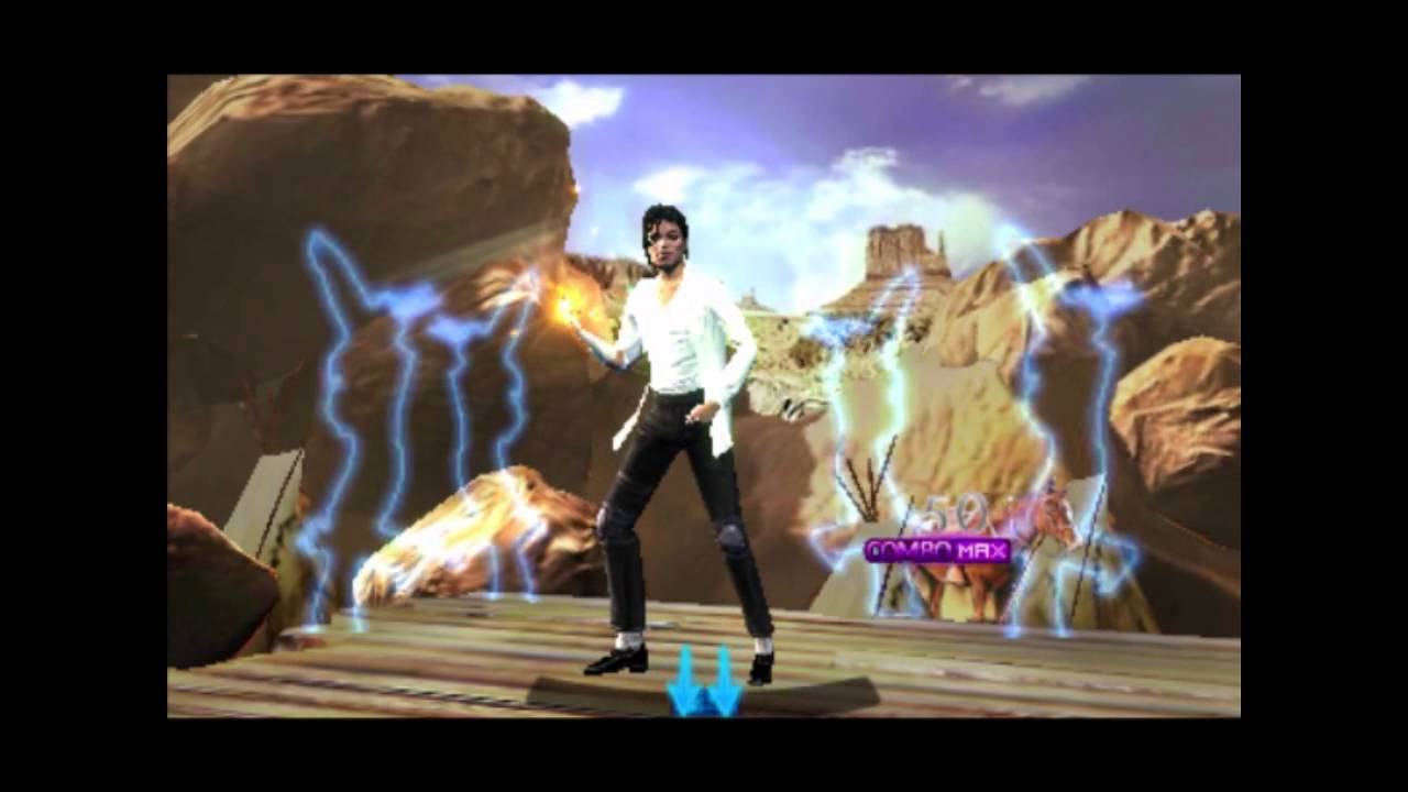 Michael Jackson: The Experience Black or white (3DS version)