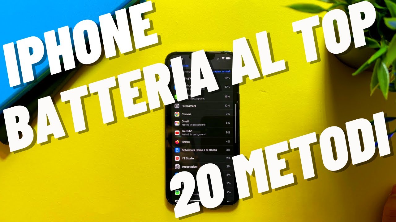 🔋 iPhone: BATTERIA al TOP! 20 TRUCCHI GENIALI per Aumentare l'Autonomia!