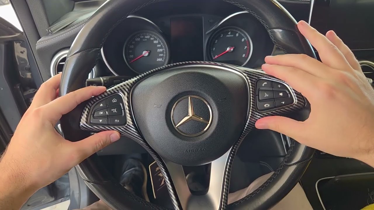Измените внешний вид руля вашего Mercedes за считанные секунды!