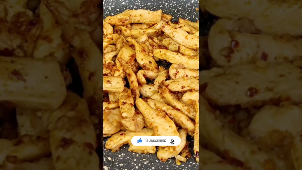 Quick and Easy Chicken Pizza Topping Recipe | Chicken Topping for Pizza Recipe | #shorts #ytshorts