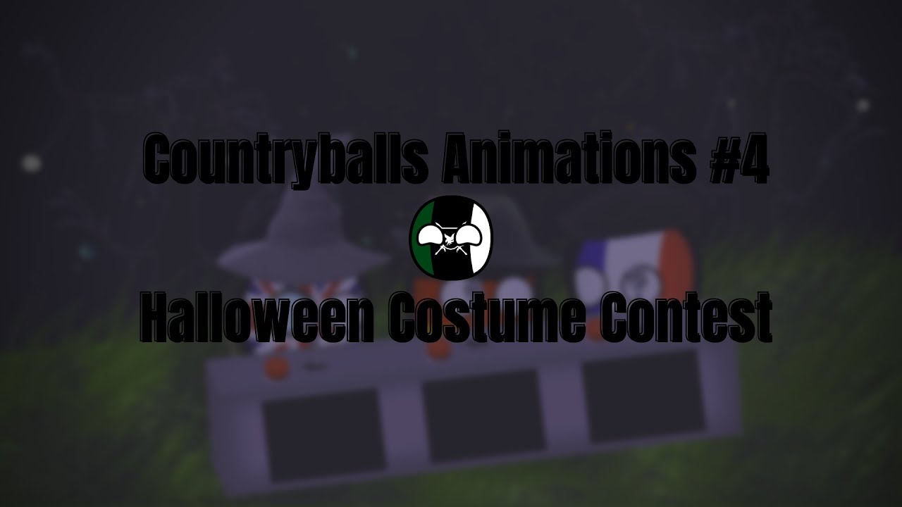 Countryballs Animations #4 Halloween Costume Contest