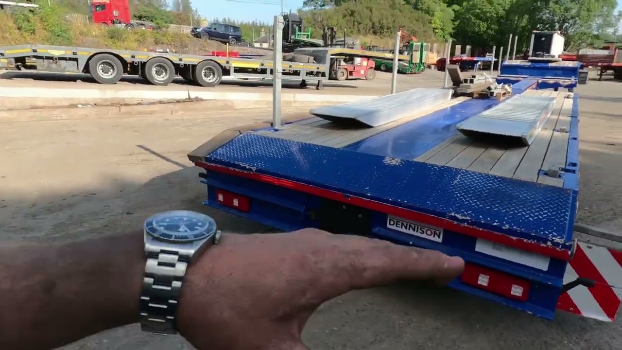 Dennison Ext low loader trailer