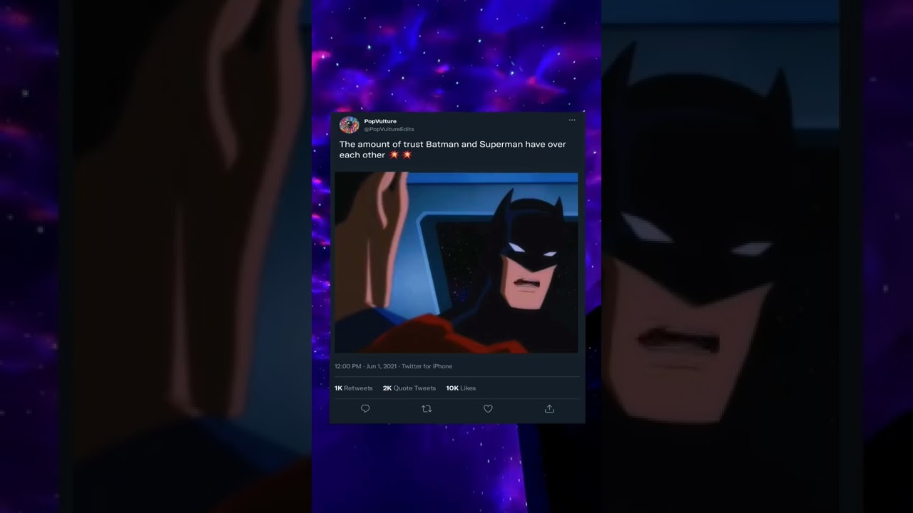Insane Trust between Superman and Batman