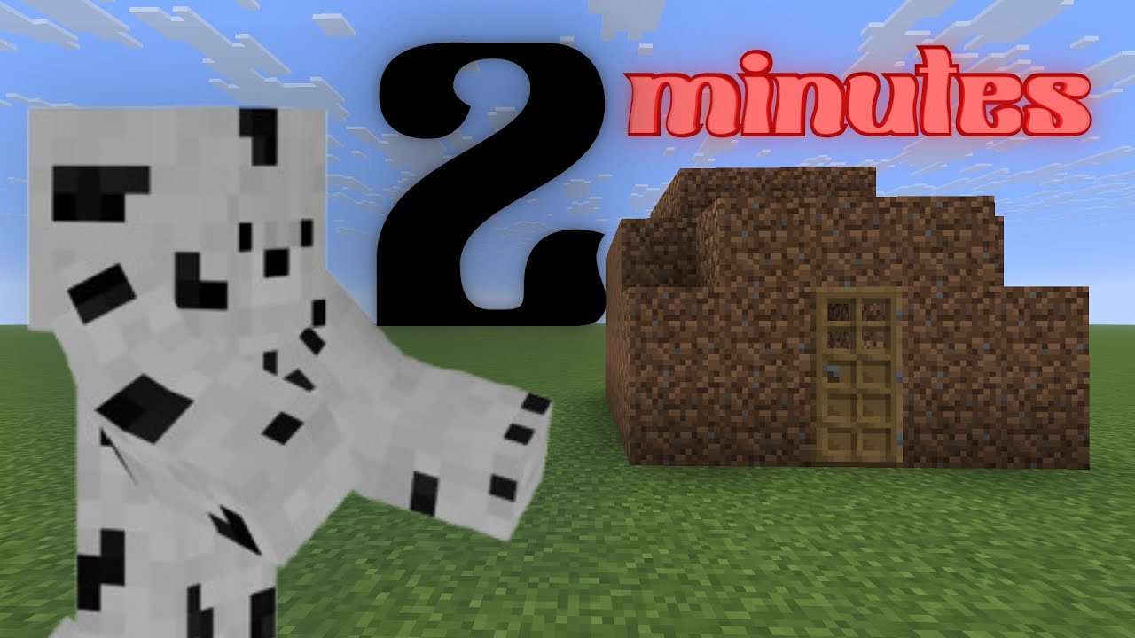 ONLY 2 Min To Build in MINECRAFT Build Battle