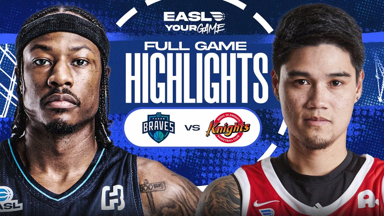 Game Highlights: Taipei Fubon Braves vs Seoul SK Knights | EASL 2025-26 Season