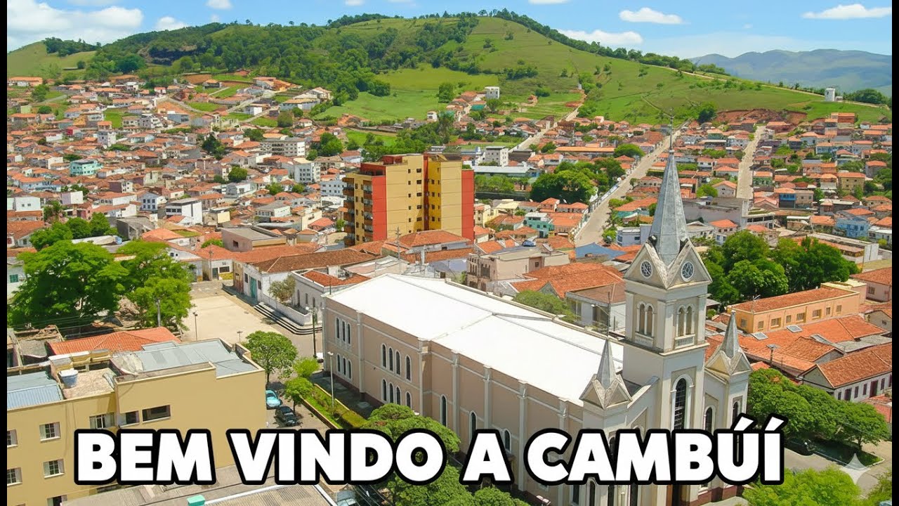 Cambu&iacute; - MG Breve hist&oacute;ria da cidade. #mini4pro #cambui #dji #drone