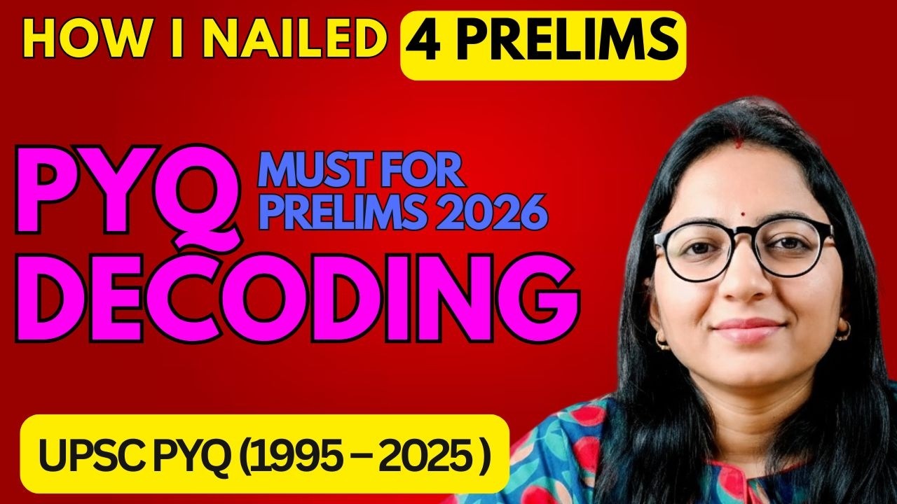 UPSC POLITY PYQs Analysis for Prelims 2026 (Cleared 4 Times) (1995–2025)