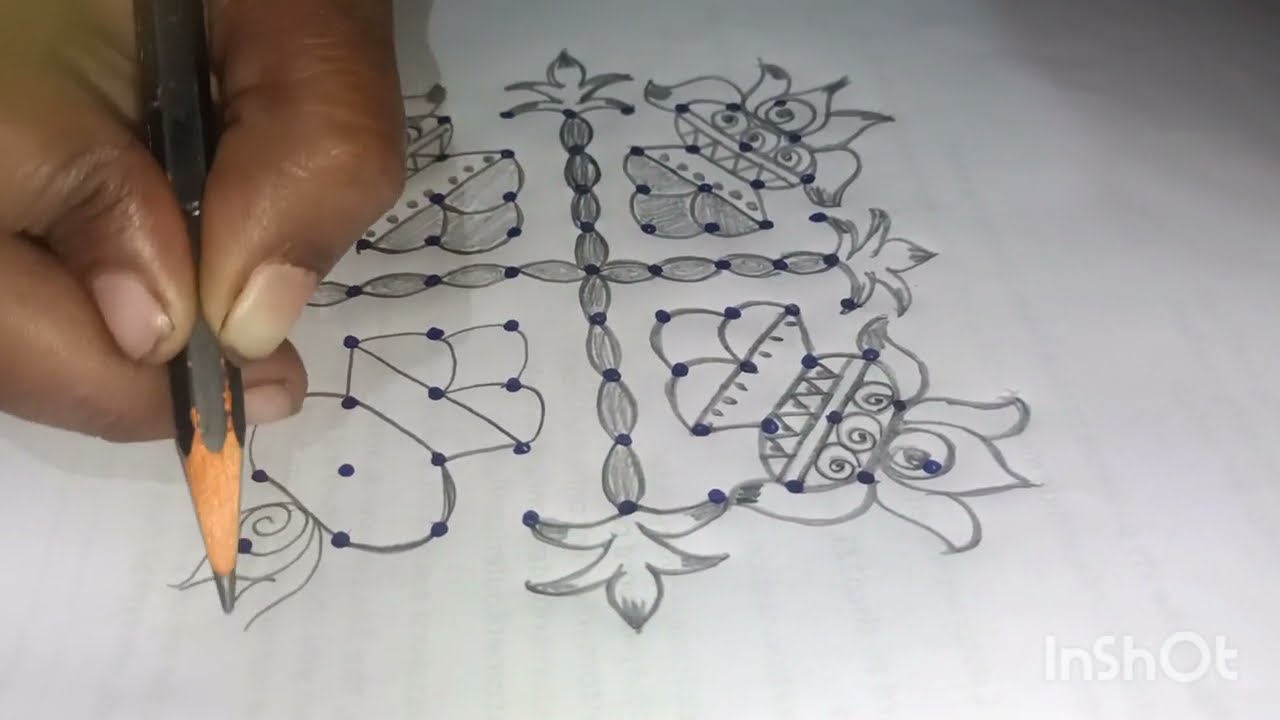 9*9dots#sankranthimuggulu#bhogikundalamuggulu#muggulu#festivalmuggulu