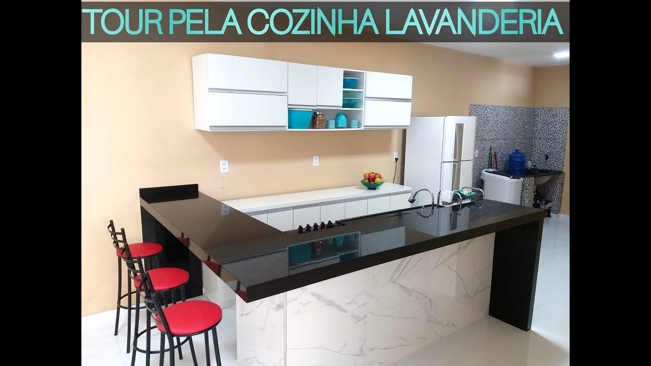 TOUR Pela Minha Cozinha lavanderia / COMPLETO!!!