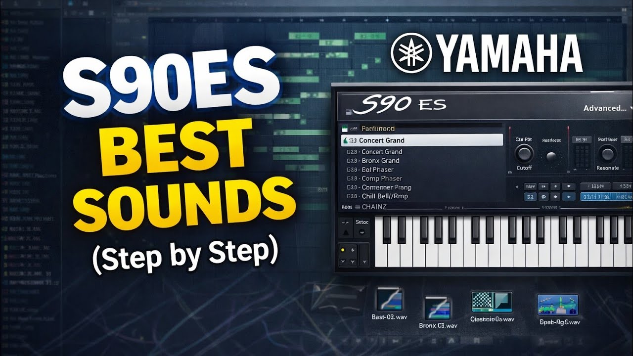 Best Yamaha S90ES Sounds for Beats & Music Production