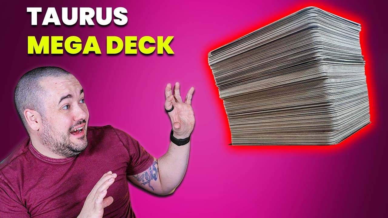 Taurus Unleashing Your Unlimited Potential! May Tarot MEGA DECK