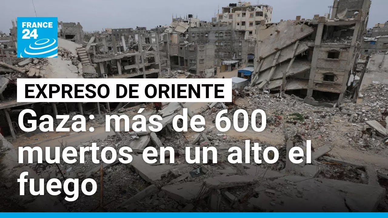 Investigación señala a Israel por uso de bombas termobáricas prohibidas en Gaza • FRANCE 24 Español