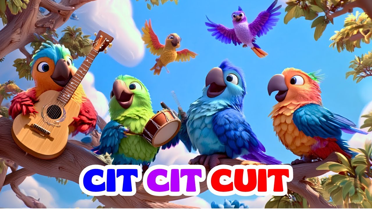 Cit Cit Cuit - Lagu Anak Indonesia Populer - nursery rhyme Indonesia - TK PAUD