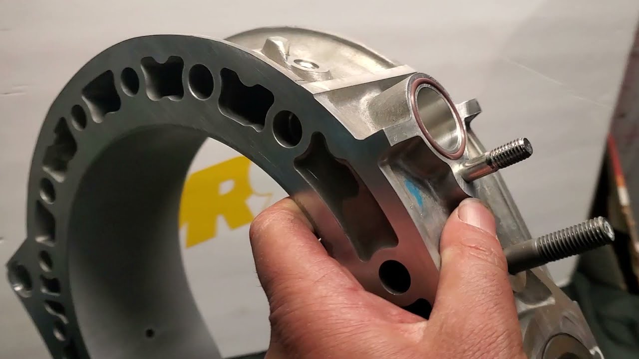 Корпуса роторов с полу-P-портами FD3S RX7, KMR Rotary мысли о полу-P-портах Видео 1.