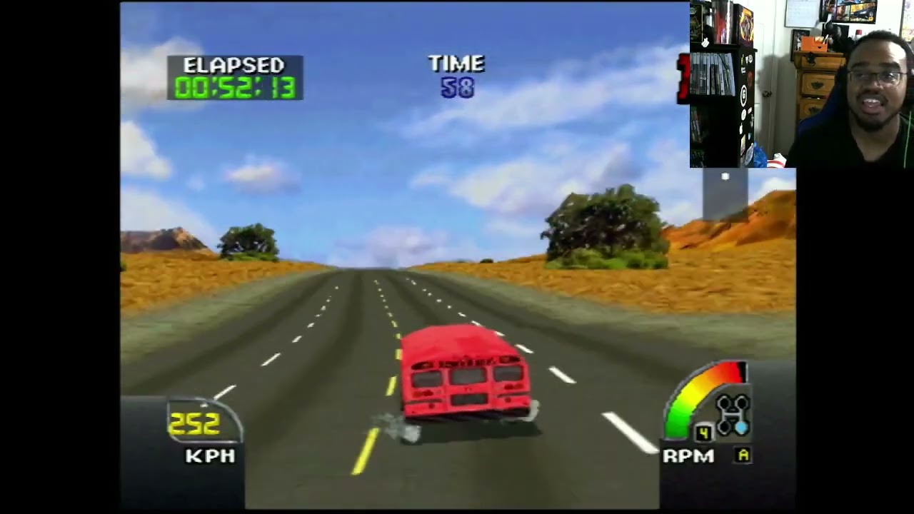 E-Gamecave ft Masterchiefmarioking93 Cruise the USA in my nintendo 64 full walkthrough Cruis'n usa,
