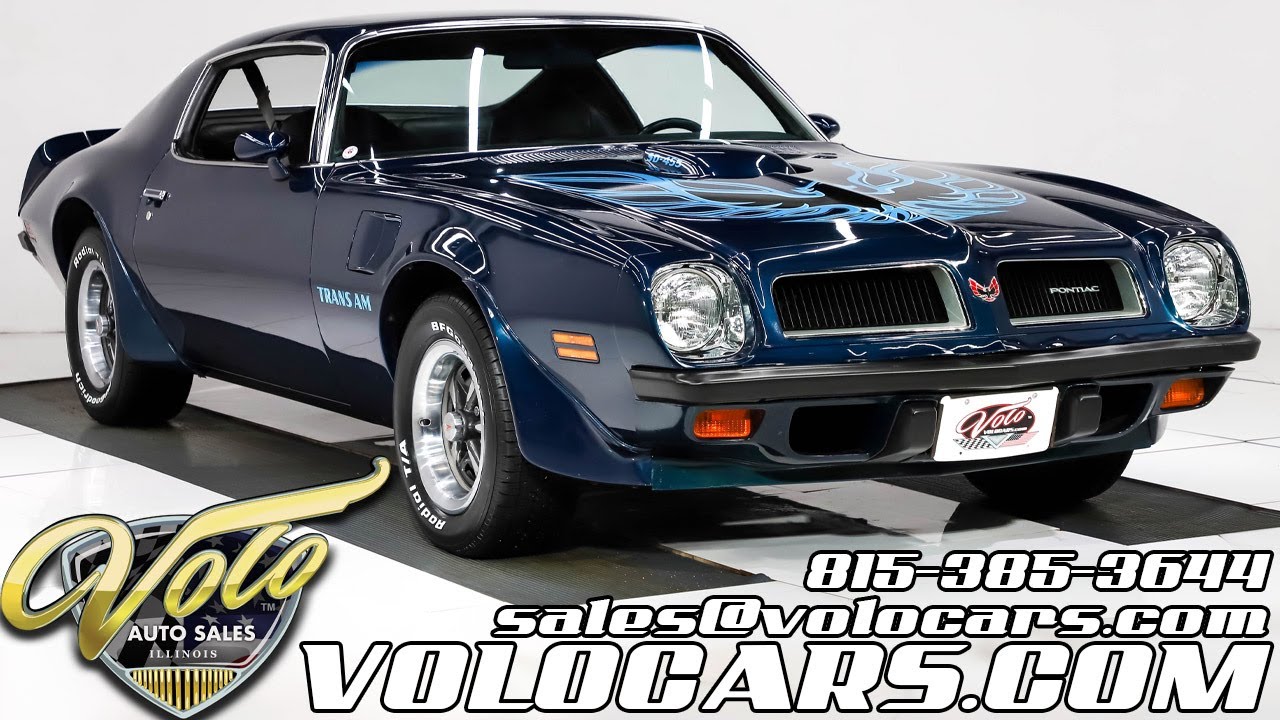 Pontiac Trans AM Super Duty 1974 года продаётся в Volo Auto Museum (V20279)