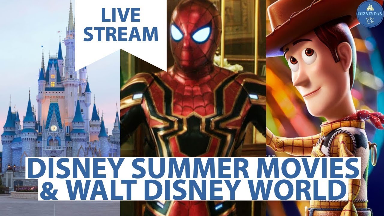 DIZNEYDAN WEDNESDAY HANGOUT | Disney Summer Movies, Walt Disney World, and more....