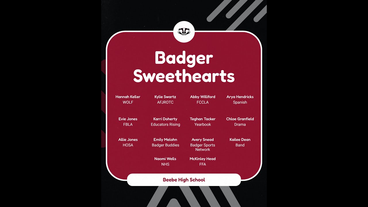 2026 Badger Sweethearts Pep Rally