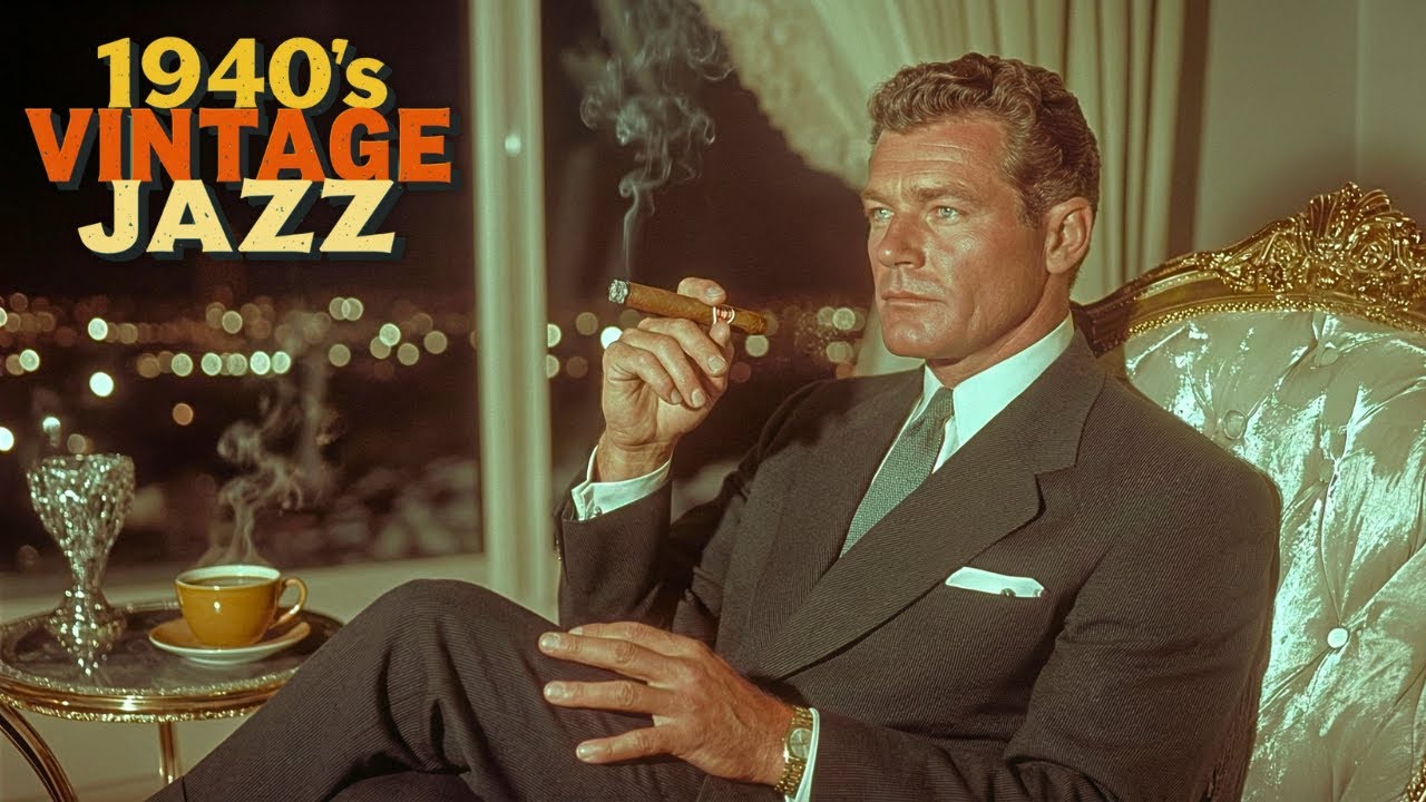 Retro Jazz for Coffee Vibes ☕ | 1930s-1940s Relaxing Melodies ✨ | Cosy Ambiance & Timeless Tunes 📻🎶