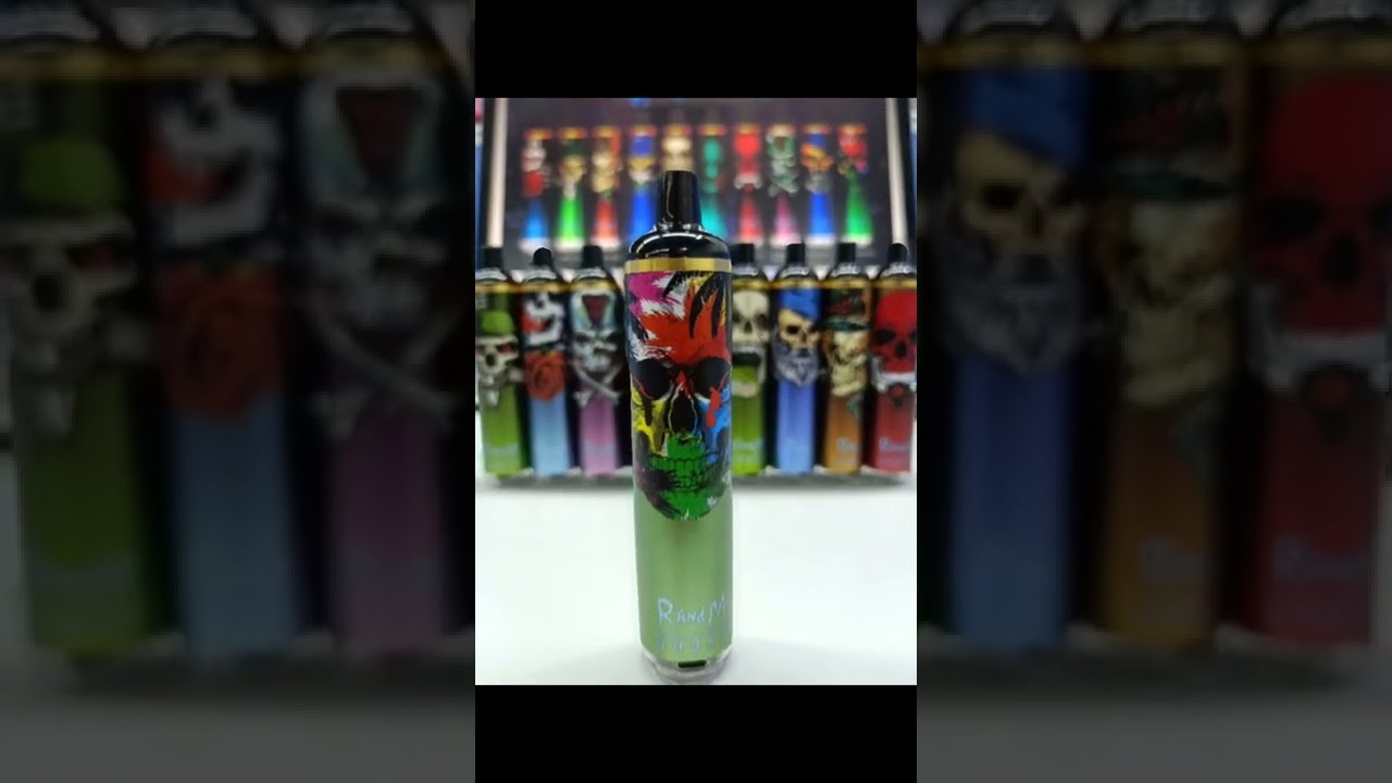 RandM Crystal 4600 Puffs LED Glowing Disposable Vape Pod Device