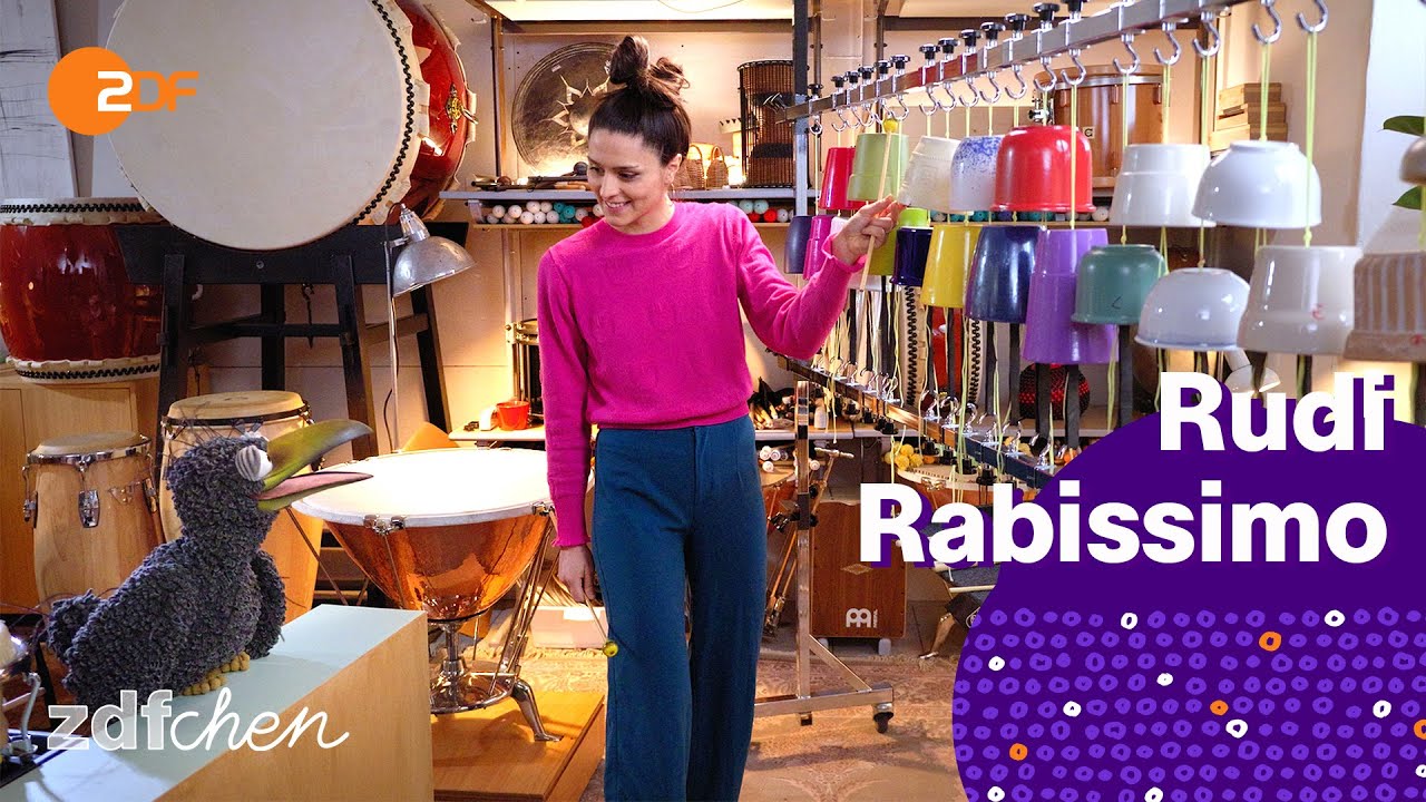 Rudi, Vivi Vassileva und die Trommeln - Rudi Rabissimo | ZDFchen