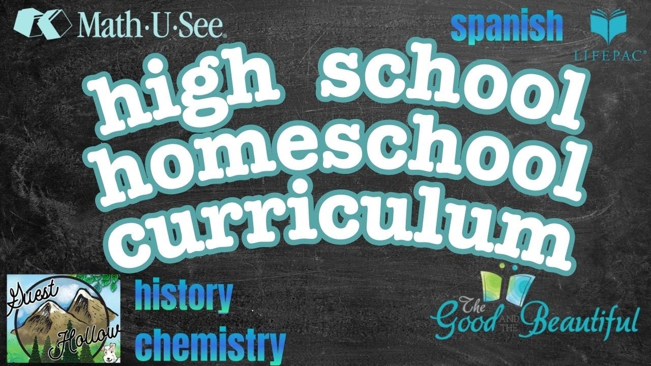 10th Grade Curriculum Homeschool 2025-2026 * Family Science & History + Indep Subjects & Electives