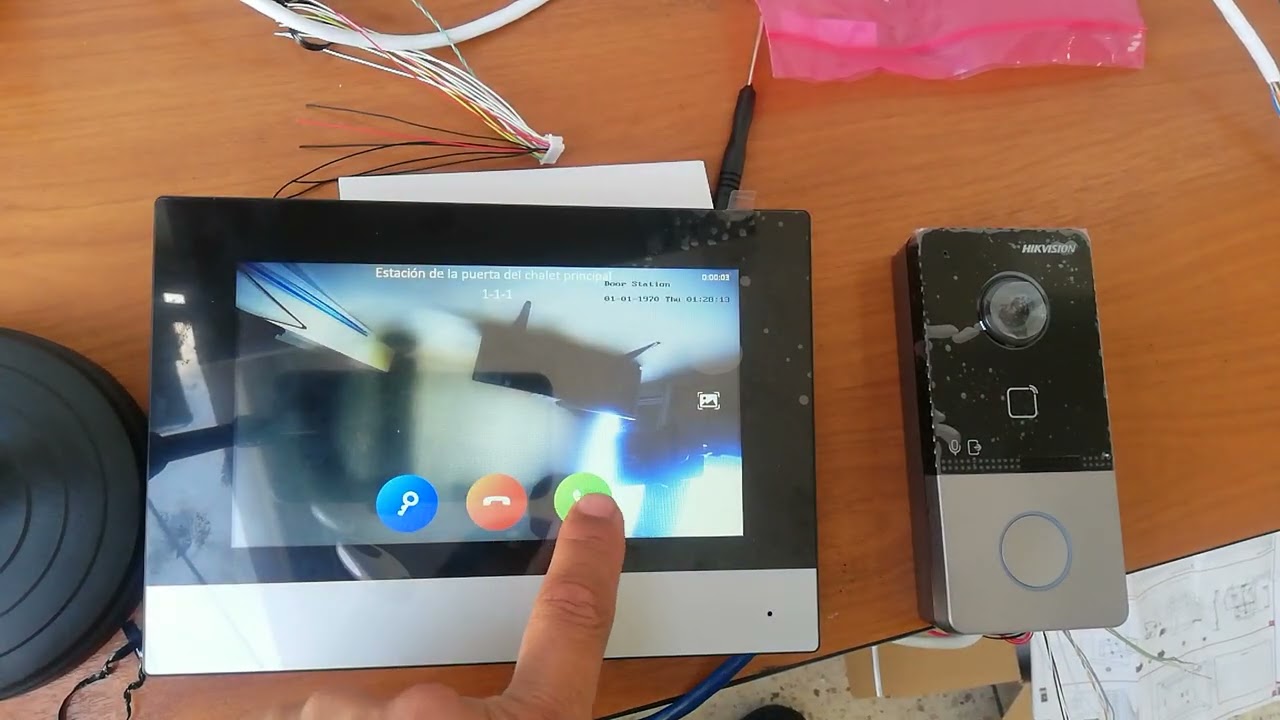 Como configurar un video portero ip @hikvision en mi celular 