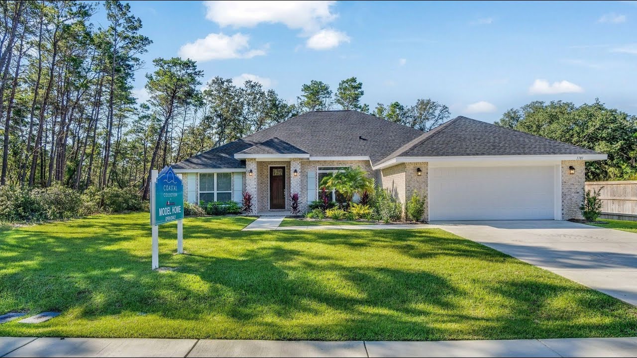 Tour New Homes in new Colony Parke Estates of GULF SHORES, ALABAMA New Brick Homes by Adams Homes