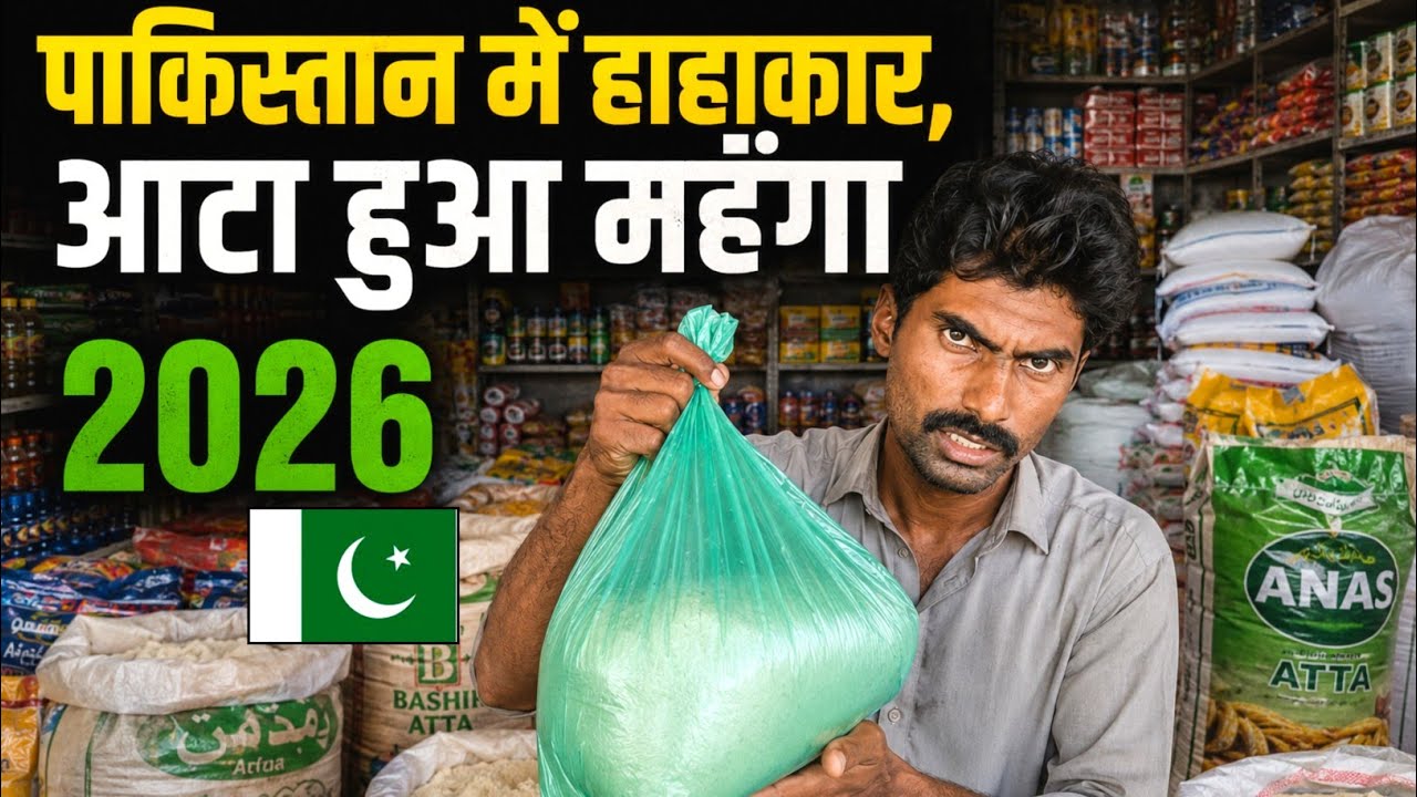 पाकिस्तान में आटे का हाहाकार आटा हुआ महंगा | Grocery Prices 2026  🇵🇰 | Kailash Manjirana vlogs