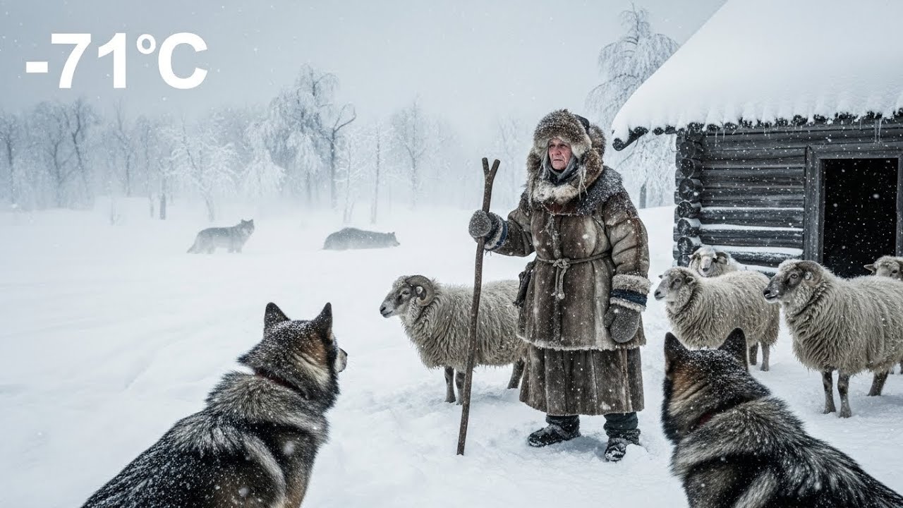 Surviving at -71°C: How an Elderly Widow Fought Wolves to Save Her Animals in Frozen Siberia
